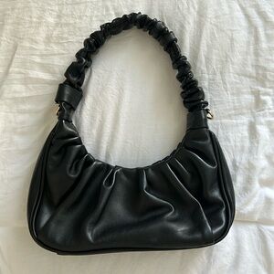 Black shoulder bag